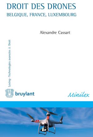 Cover of the book Droit des drones by Ludovic Bernardeau, Nils Wahl