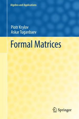 Cover of the book Formal Matrices by Bram B. Duivenvoorde