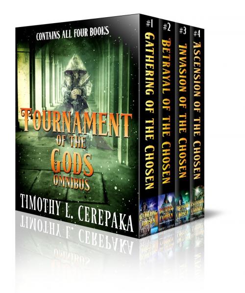 Cover of the book Tournament of the Gods Omnibus by Timothy L. Cerepaka, Annulus Publishing