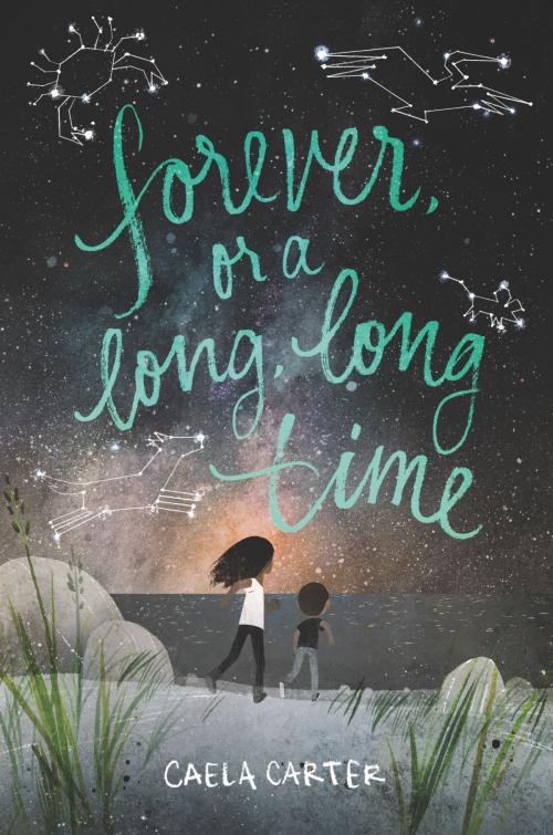 Cover of the book Forever, or a Long, Long Time by Caela Carter, HarperCollins