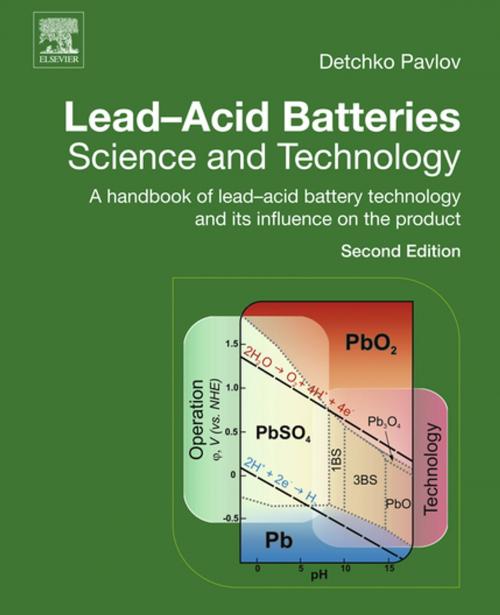 Cover of the book Lead-Acid Batteries: Science and Technology by D. Pavlov, Elsevier Science