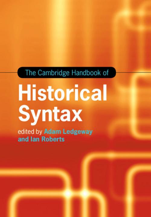 Cover of the book The Cambridge Handbook of Historical Syntax by , Cambridge University Press