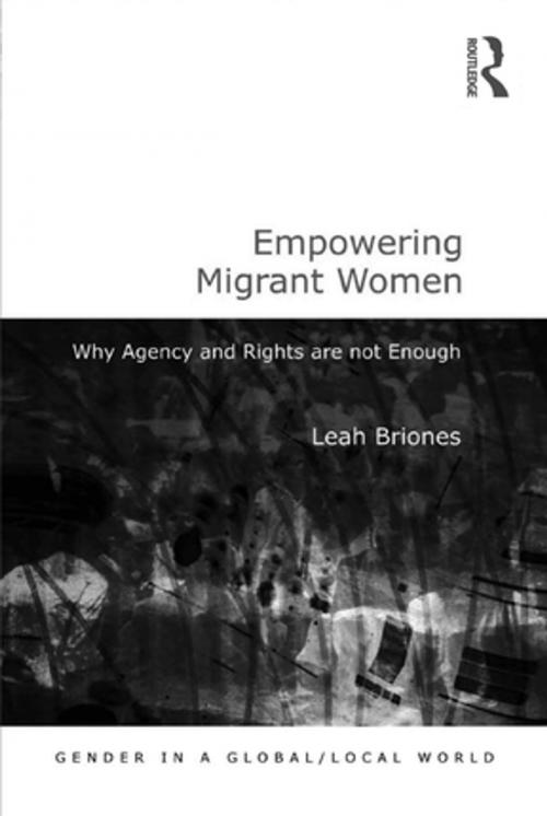 Cover of the book Empowering Migrant Women by Leah Briones, Taylor and Francis