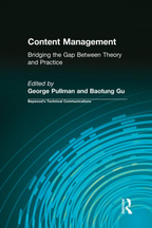 Cover of the book Content Management by , Taylor and Francis