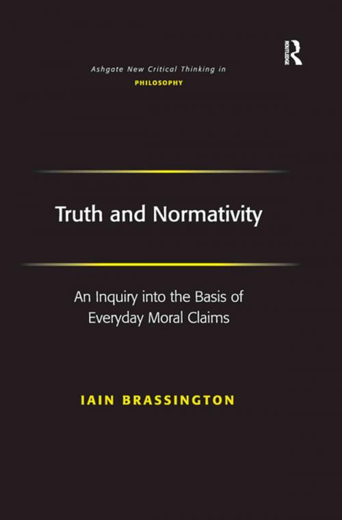 Cover of the book Truth and Normativity by Iain Brassington, Taylor and Francis