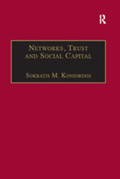 Cover of the book Networks, Trust and Social Capital by , Taylor and Francis