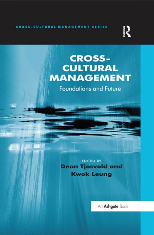 Cover of the book Cross-Cultural Management by Dean Tjosvold, Taylor and Francis