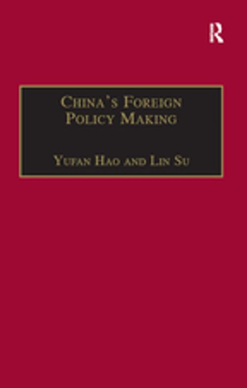 Cover of the book China's Foreign Policy Making by Lin Su, Taylor and Francis