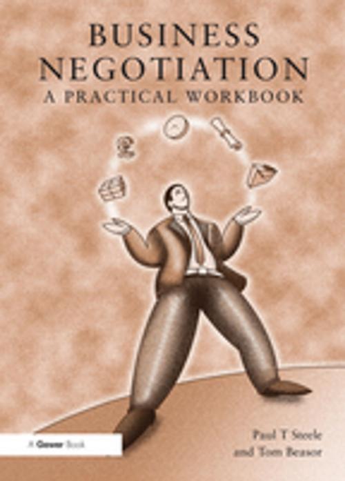 Cover of the book Business Negotiation by Paul T Steele, Tom Beasor, Taylor and Francis