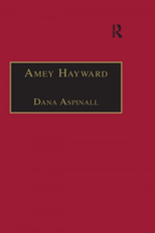 Cover of the book Amey Hayward by Dana Aspinall, Taylor and Francis