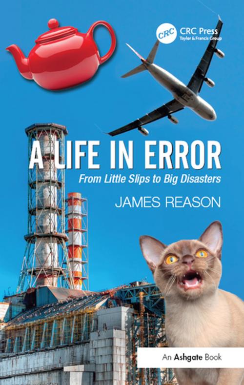 Cover of the book A Life in Error by James Reason, CRC Press