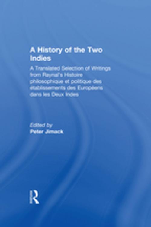 Cover of the book A History of the Two Indies by , Taylor and Francis