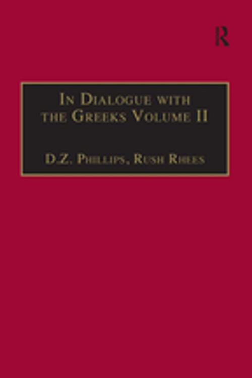 Cover of the book In Dialogue with the Greeks by Rush Rhees, Taylor and Francis