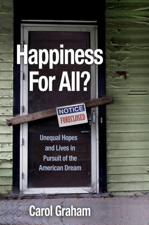 Cover of the book Happiness for All? by Carol Graham, Princeton University Press