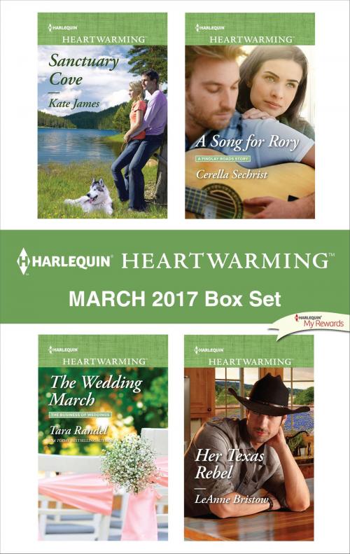 Cover of the book Harlequin Heartwarming March 2017 Box Set by Kate James, Tara Randel, Cerella Sechrist, LeAnne Bristow, Harlequin