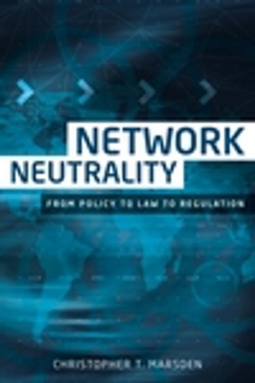 Cover of the book Network neutrality by Christopher T. Marsden, Manchester University Press