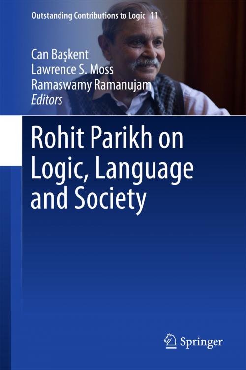 Cover of the book Rohit Parikh on Logic, Language and Society by , Springer International Publishing