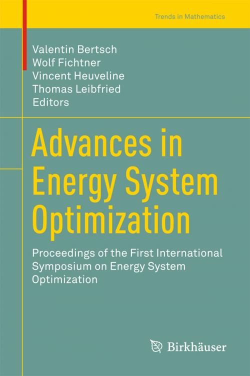 Cover of the book Advances in Energy System Optimization by , Springer International Publishing