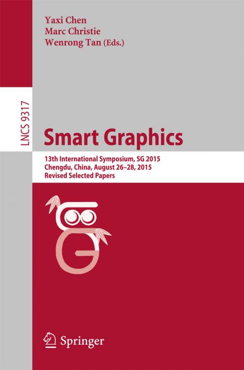 Cover of the book Smart Graphics by , Springer International Publishing