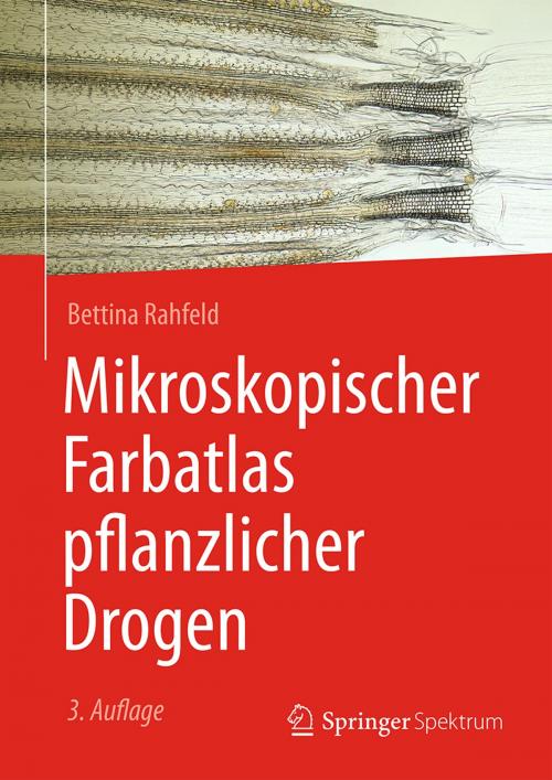 Cover of the book Mikroskopischer Farbatlas pflanzlicher Drogen by Bettina Rahfeld, Springer Berlin Heidelberg