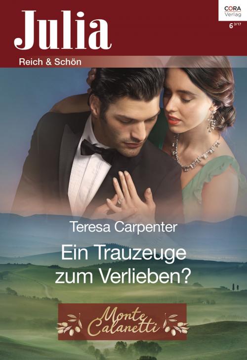 Cover of the book Ein Trauzeuge zum Verlieben? by Teresa Carpenter, CORA Verlag