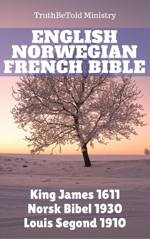 Cover of the book English Norwegian French Bible by TruthBeTold Ministry, King James, Det Norske Bibelselskap, Louis Segond, PublishDrive