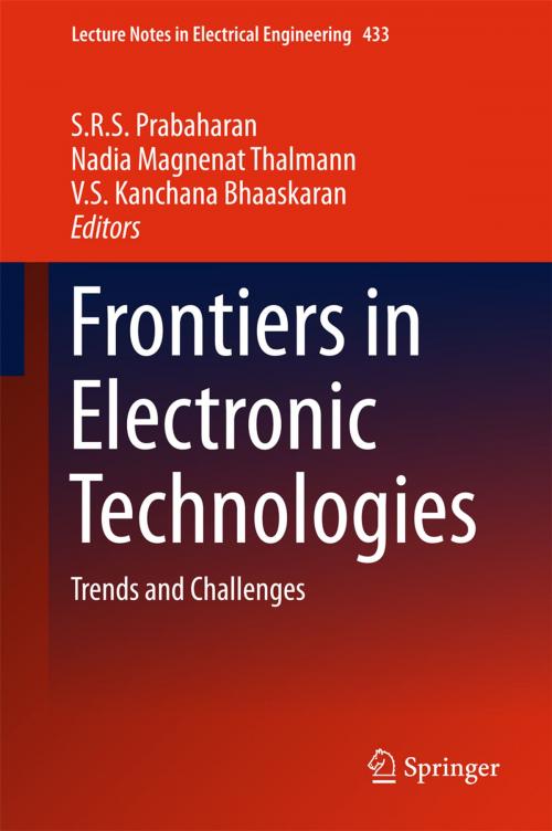 Cover of the book Frontiers in Electronic Technologies by , Springer Singapore