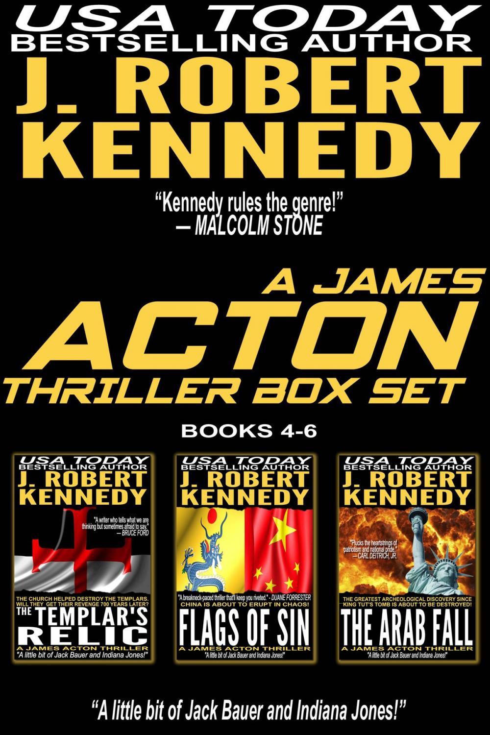 Big bigCover of The James Acton Thrillers Series: Books 4-6