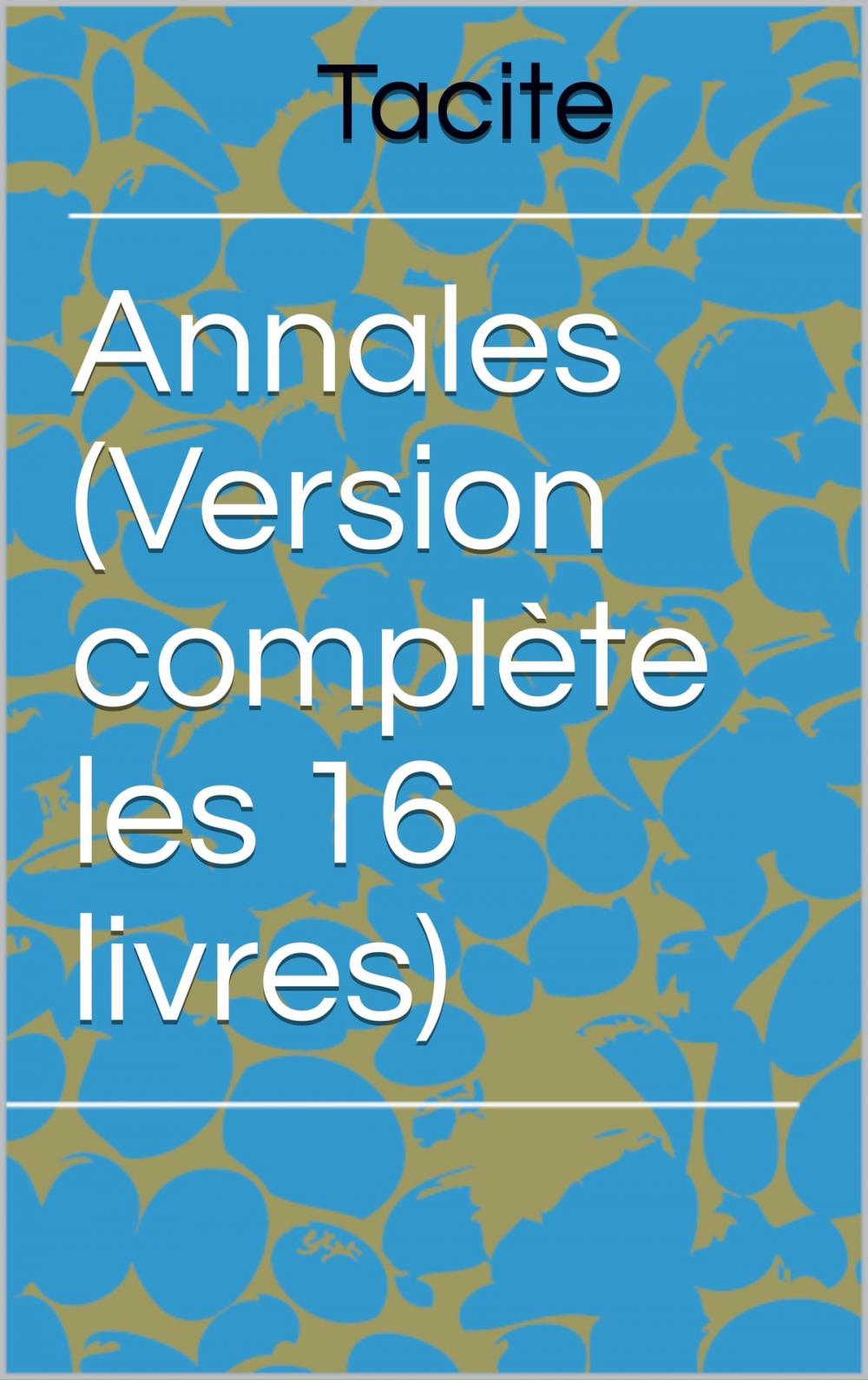 Big bigCover of Annales (Version complète les 16 livres)