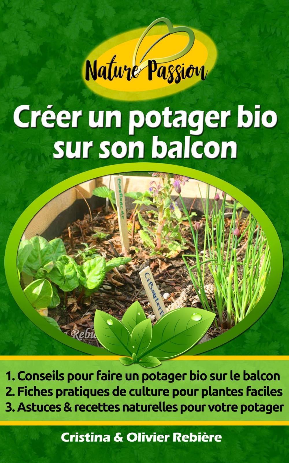 Big bigCover of Créer un potager bio sur son balcon