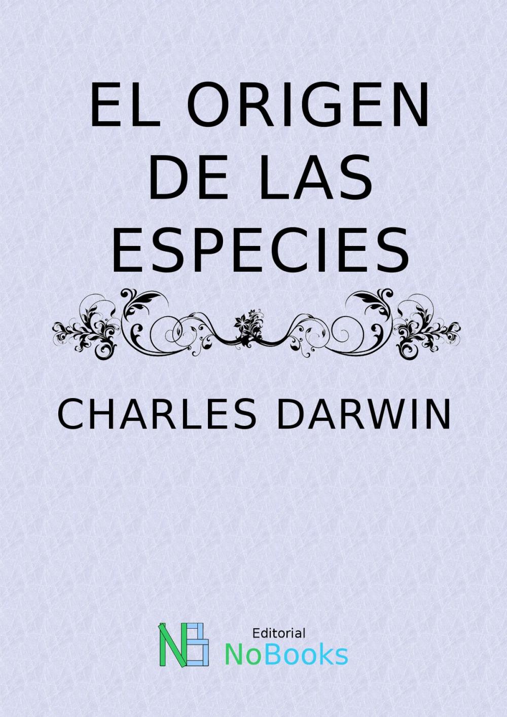 Big bigCover of El origen de las especies