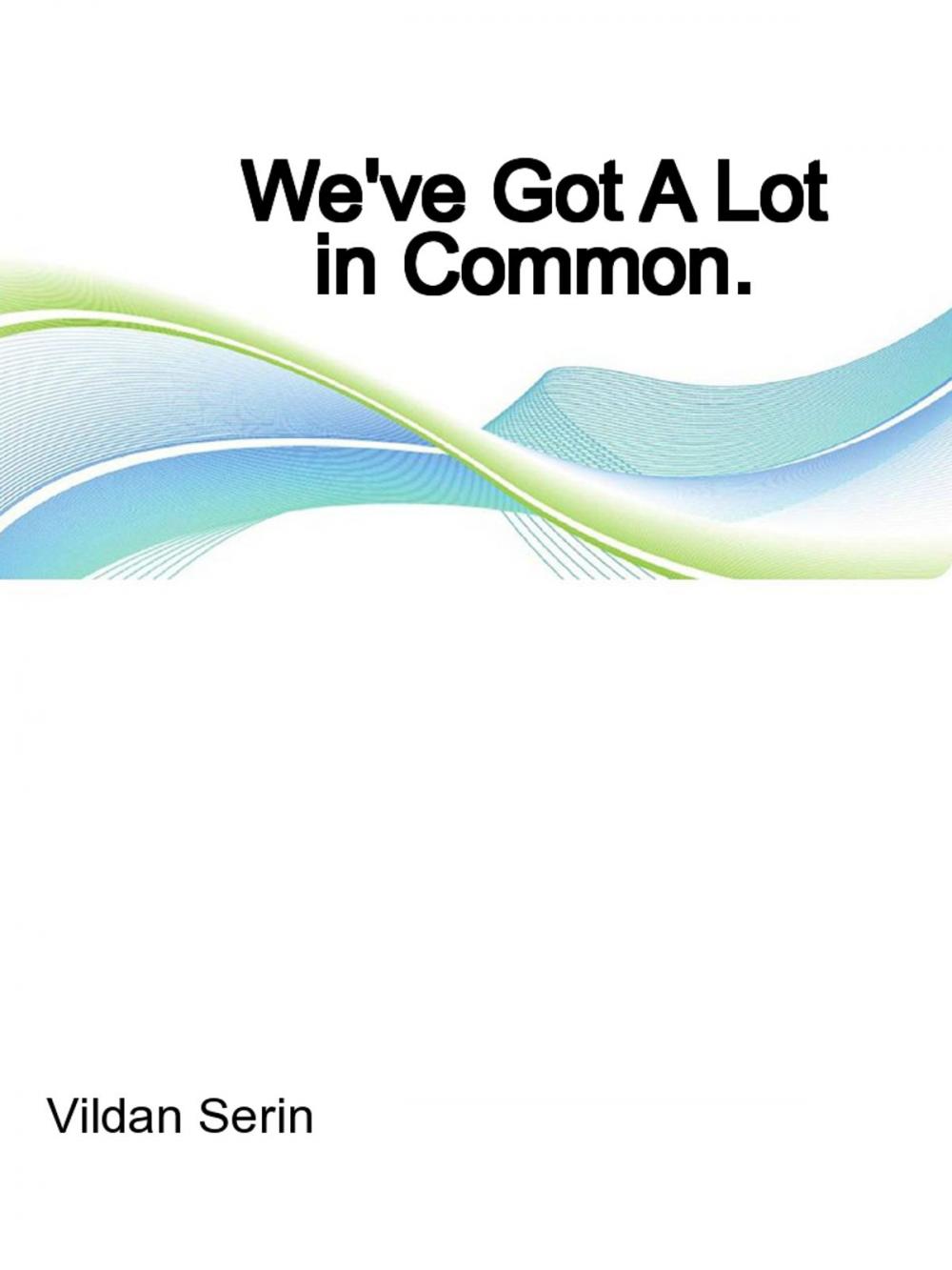 Big bigCover of We've Got A Lot In Common