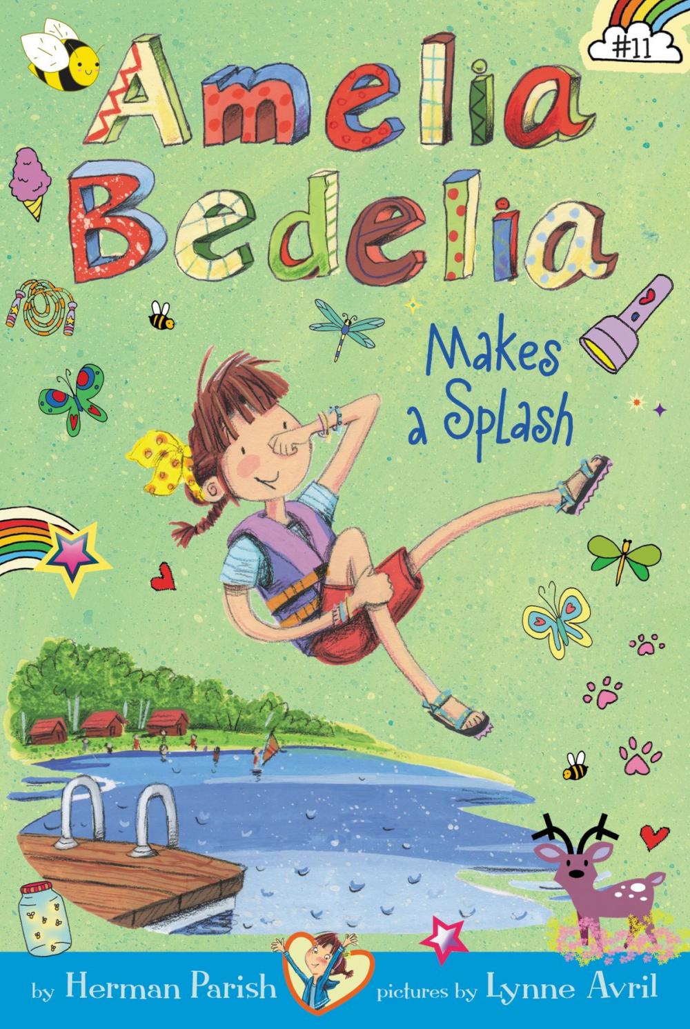 Big bigCover of Amelia Bedelia Chapter Book #11: Amelia Bedelia Makes a Splash