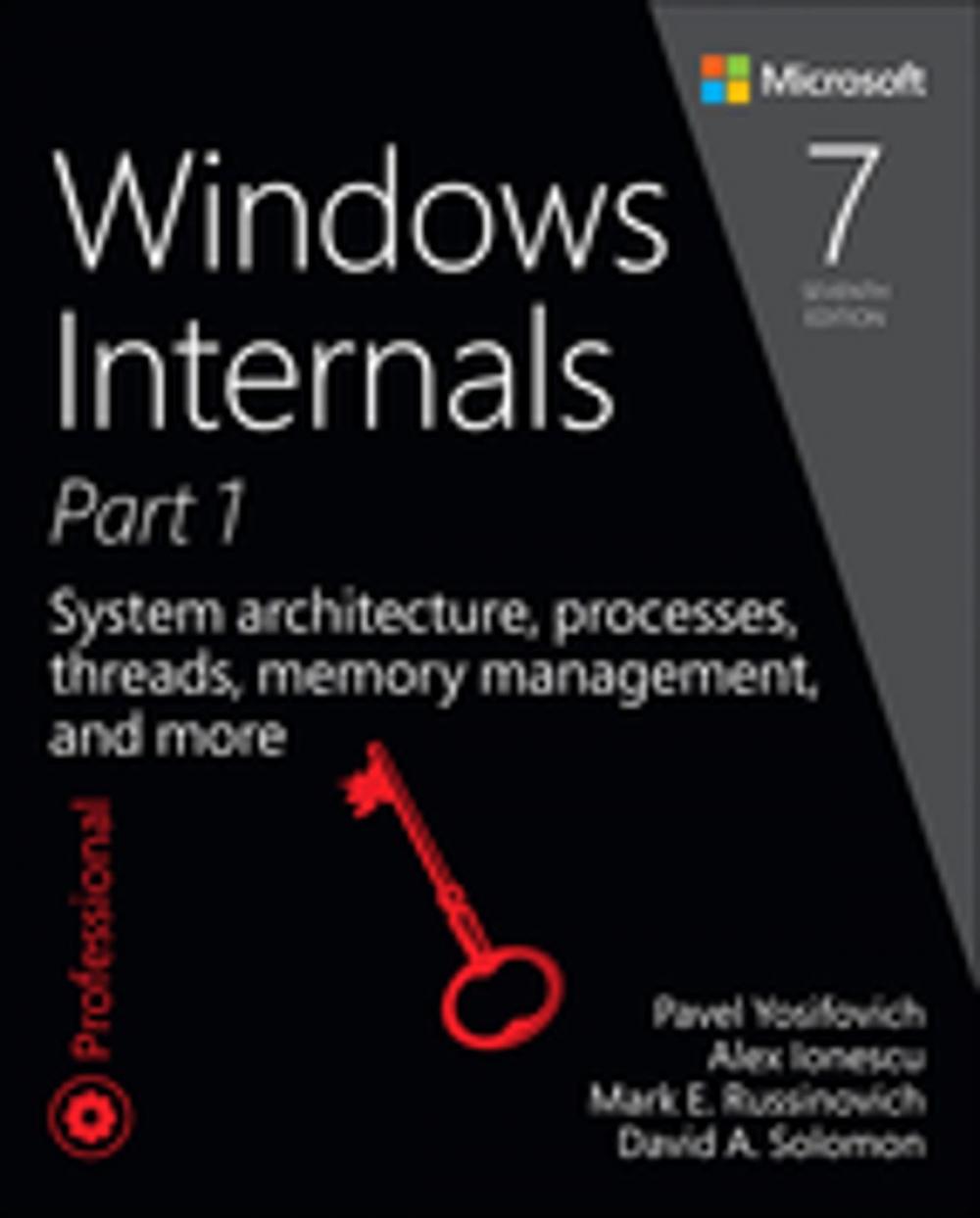 Big bigCover of Windows Internals, Part 1