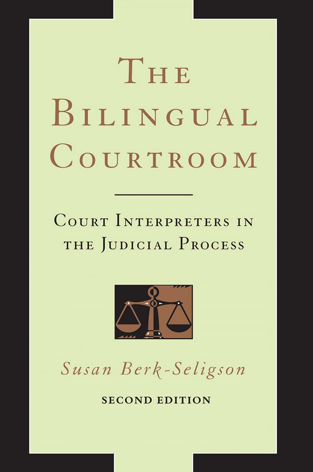 Big bigCover of The Bilingual Courtroom