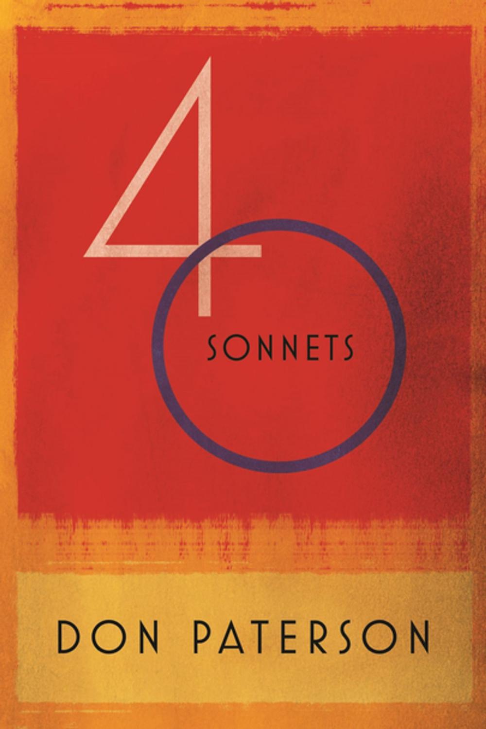 Big bigCover of 40 Sonnets