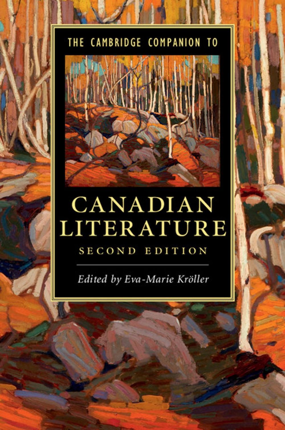 Big bigCover of The Cambridge Companion to Canadian Literature