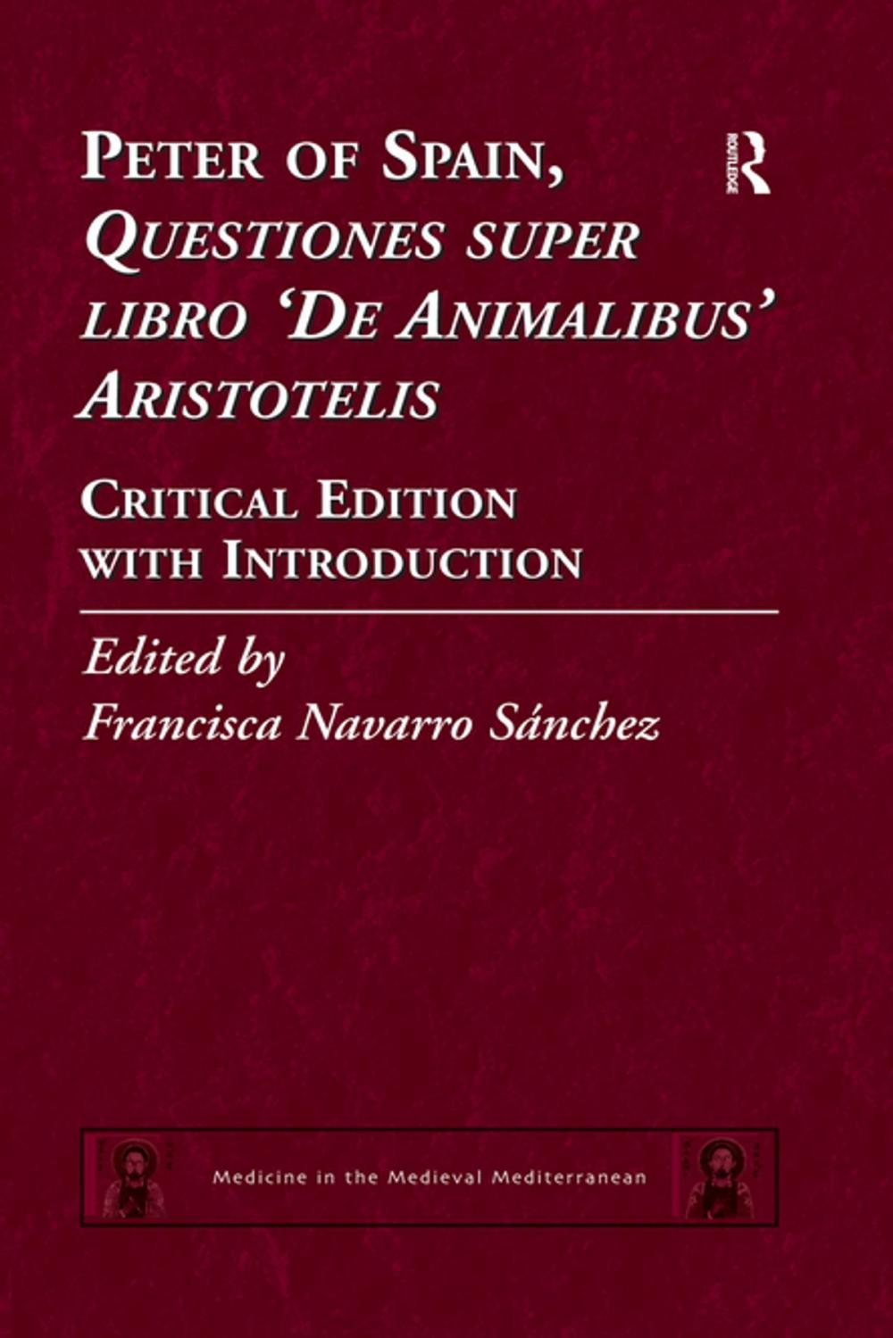 Big bigCover of Peter of Spain, Questiones super libro De Animalibus Aristotelis