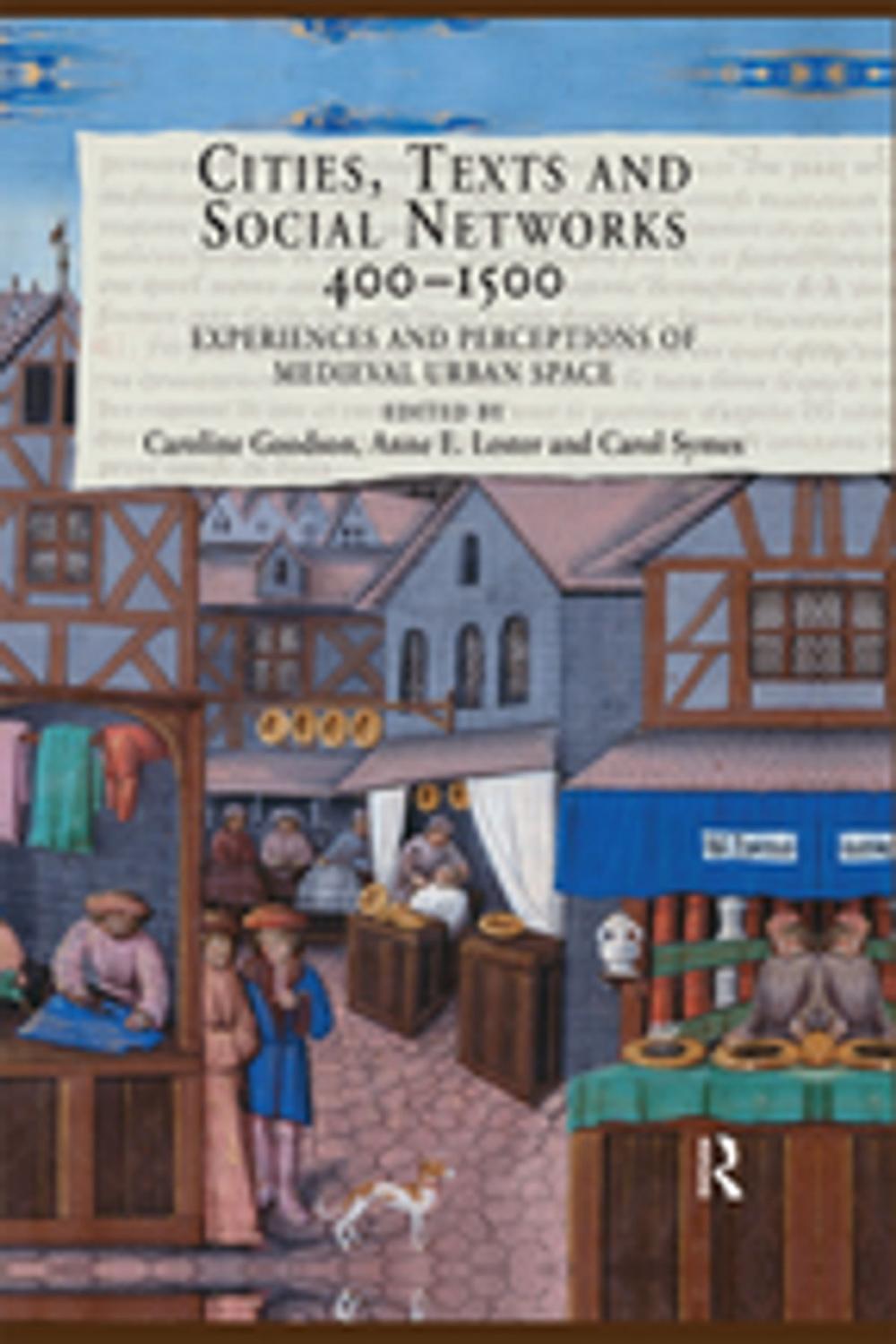 Big bigCover of Cities, Texts and Social Networks, 400–1500