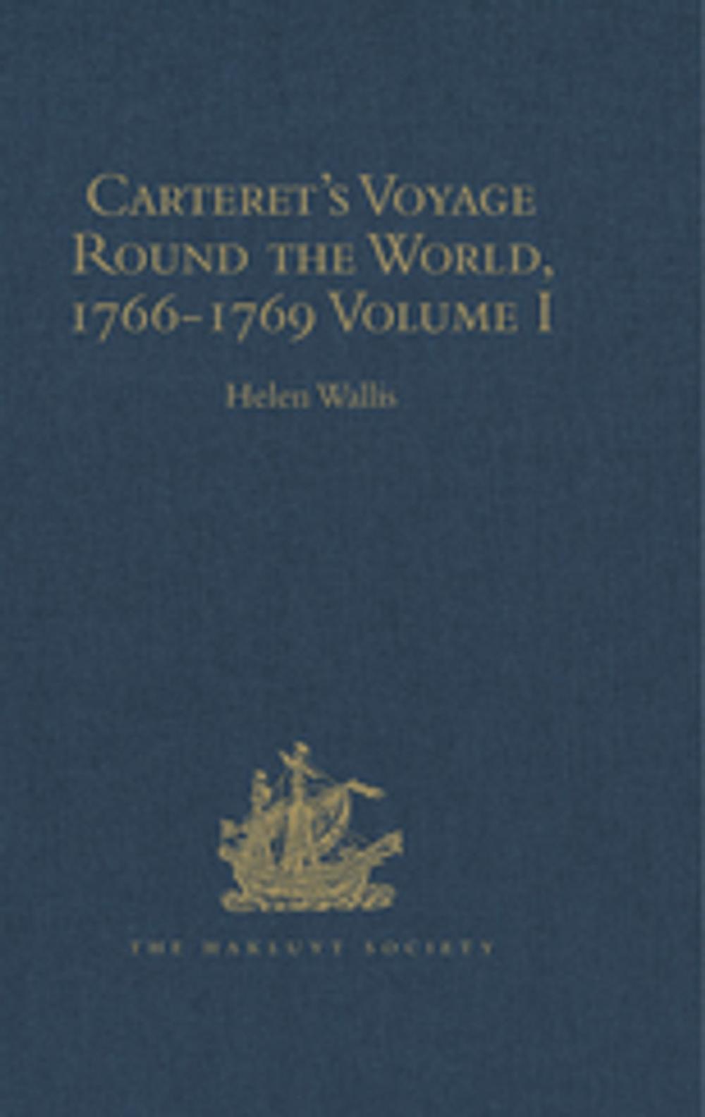 Big bigCover of Carteret's Voyage Round the World, 1766-1769