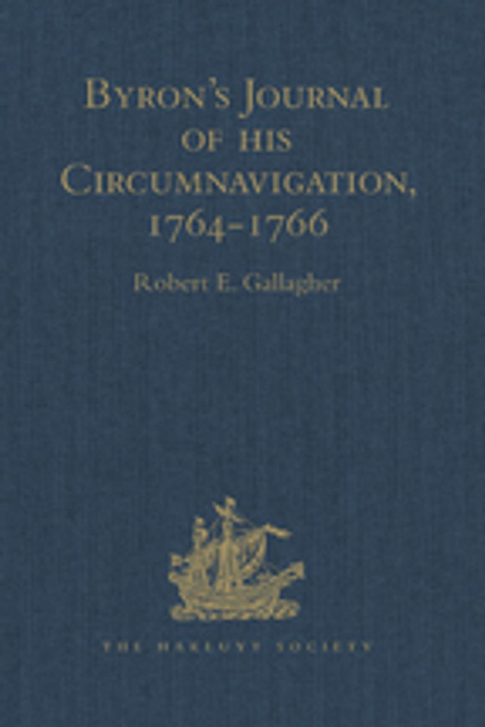 Big bigCover of Byron's Journal of his Circumnavigation, 1764-1766