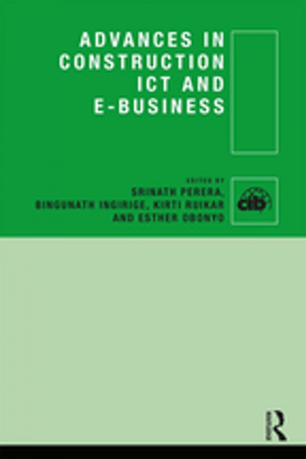 Big bigCover of Advances in Construction ICT and e-Business