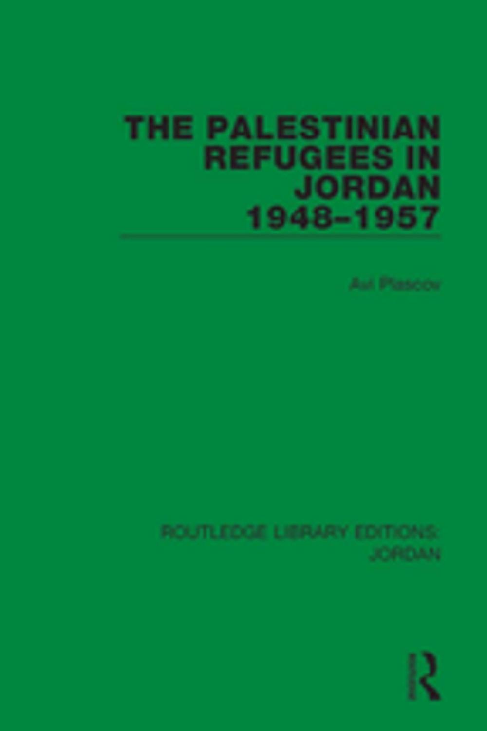 Big bigCover of The Palestinian Refugees in Jordan 1948-1957