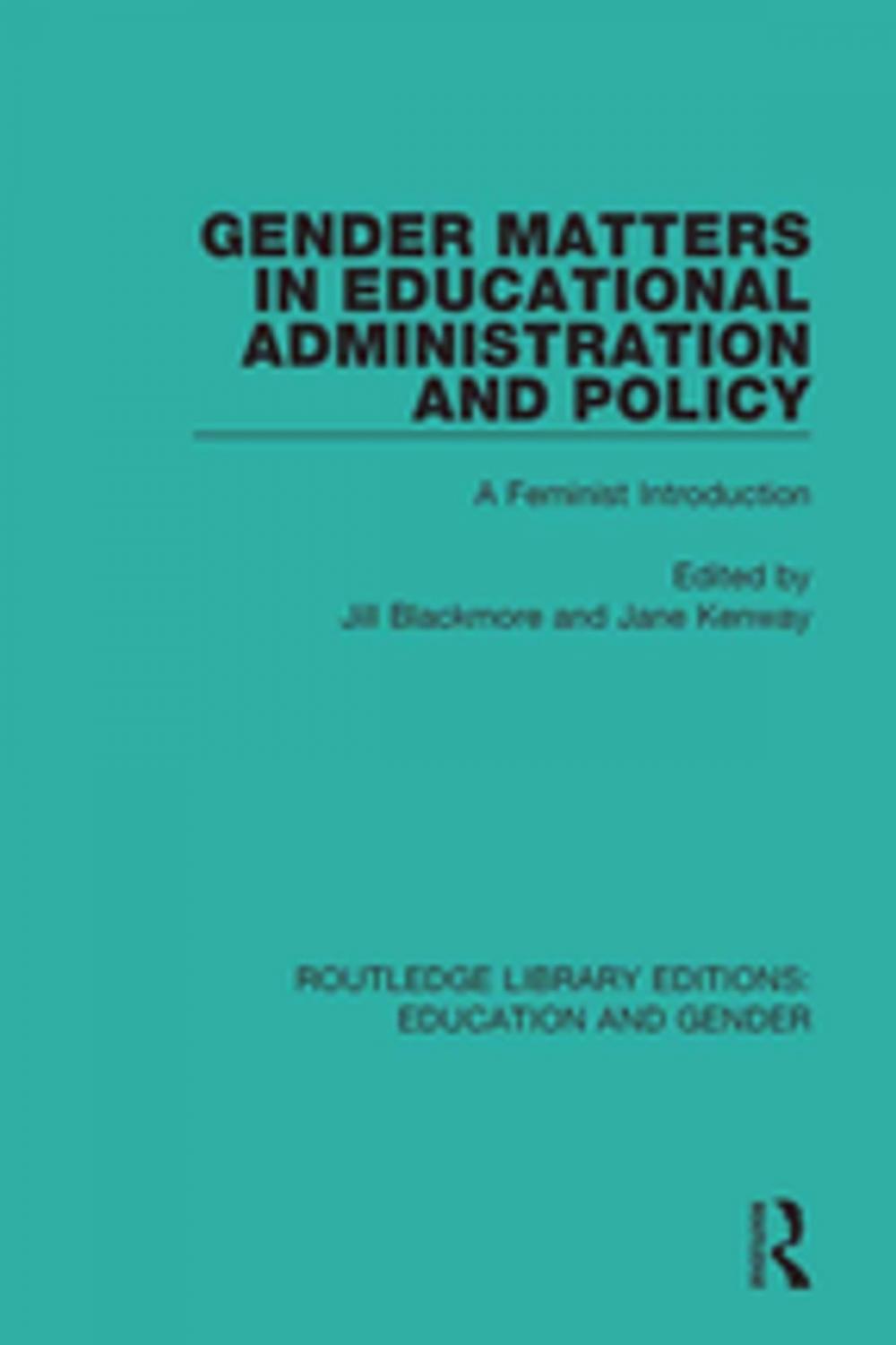 Big bigCover of Gender Matters in Educational Administration and Policy