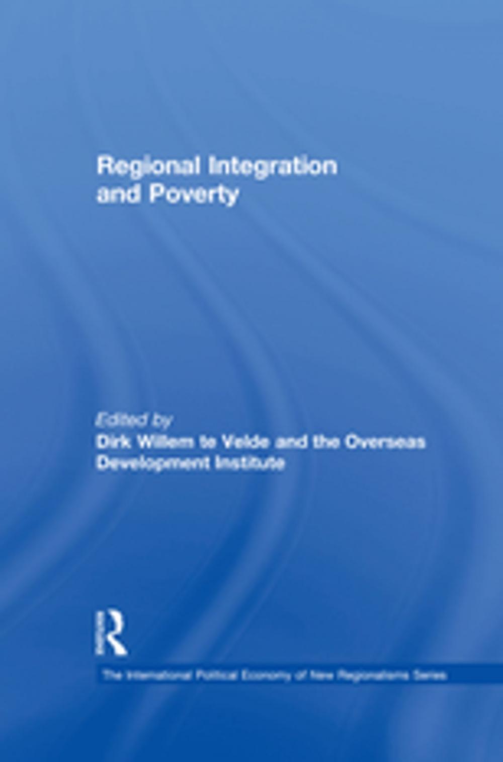 Big bigCover of Regional Integration and Poverty