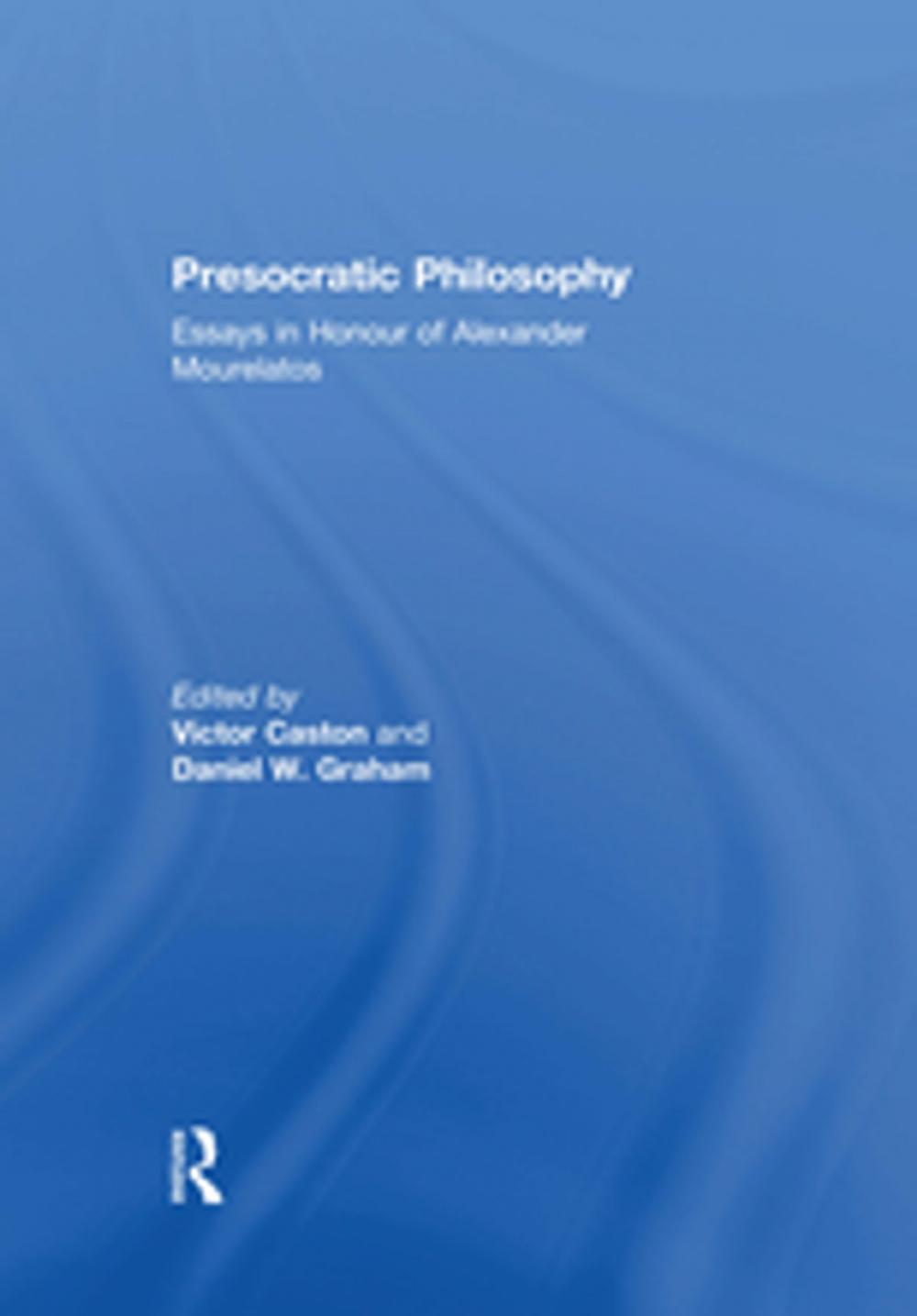 Big bigCover of Presocratic Philosophy