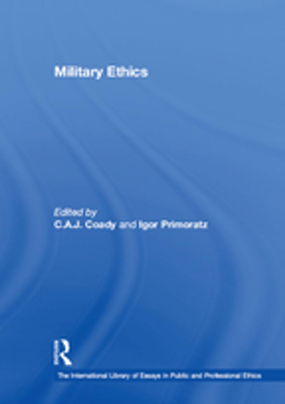 Big bigCover of Military Ethics