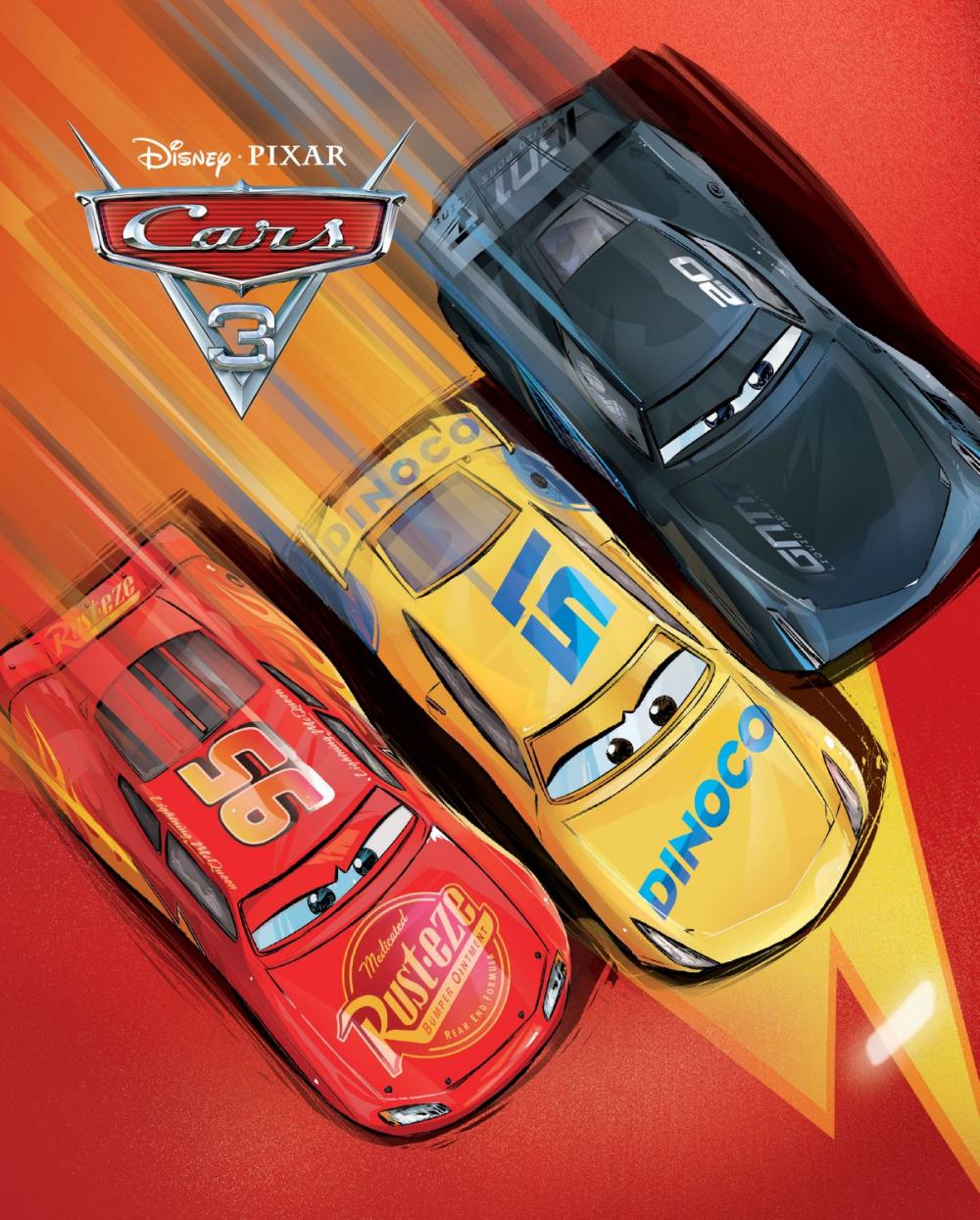 Big bigCover of Cars 3 Movie Storybook