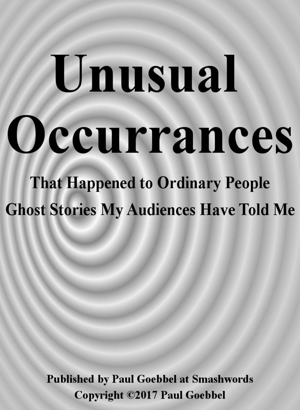 Big bigCover of Unusual Occurrences