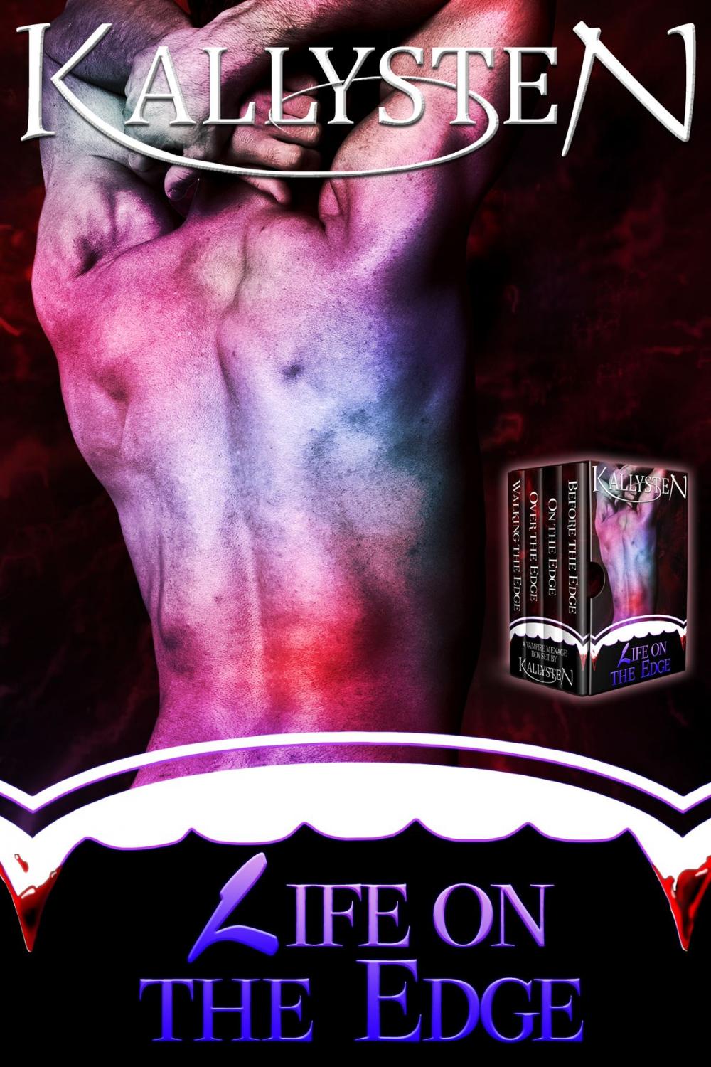 Big bigCover of Life On The Edge: A Vampire Menage Box Set